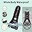 Electric Foot Callus Remover- Long Service Time, Rechargeable Electronic Foot File- Ideal Gift, Professional Pedicure Tools, Waterproof Foot Scrubber, Pedicure Kit Feet Care for Dead Skin (Black)