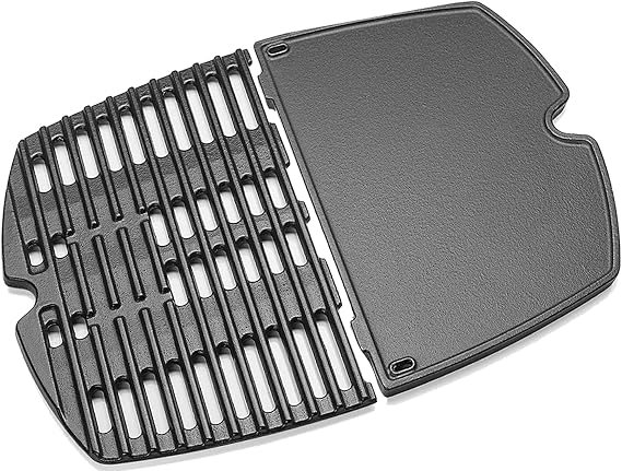 交換部品 6558グリドル&7644クッキンググレートハーフに対応 Weber Q-Q100 Q120 Q1000 Q1200シリーズガスグリルの追加部品