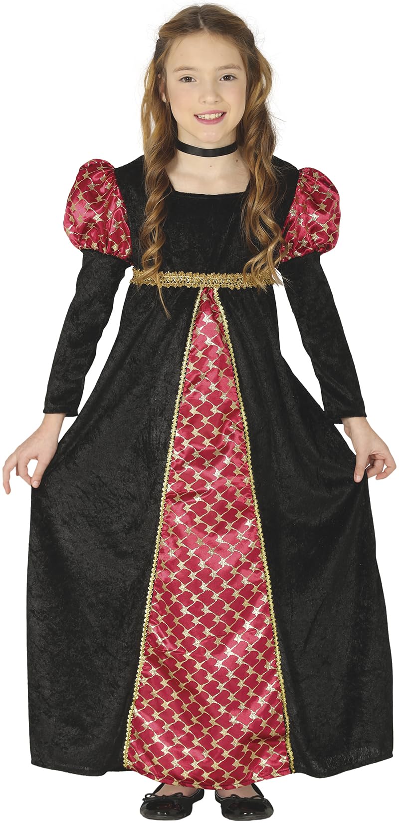 FIESTAS GUIRCA Medieval Lady Fancy Dress Costume Girl Age 7-9 Years