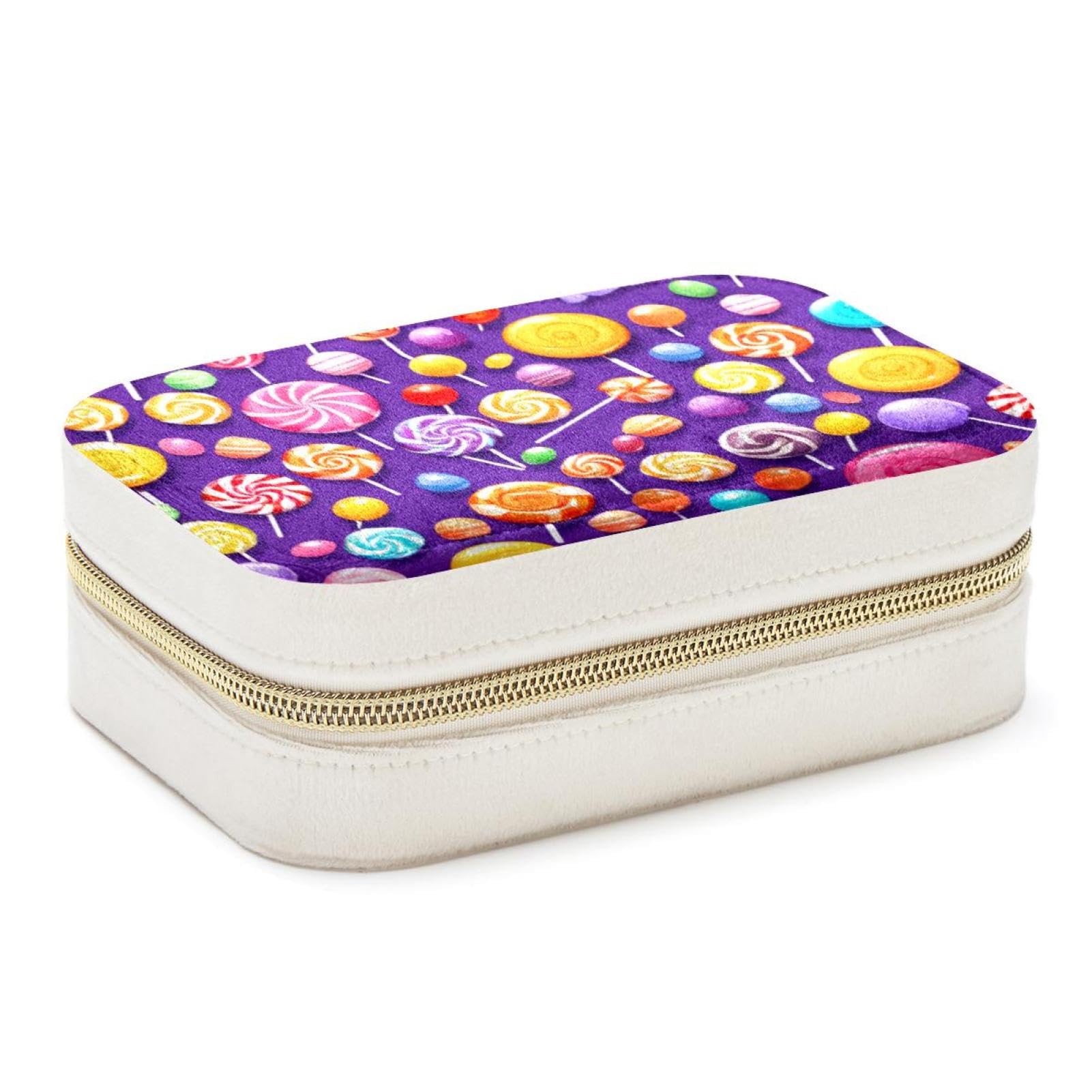 Boîte à bijoux spacieuse en velours pour organiser vos boucles et bracelets au quotidien