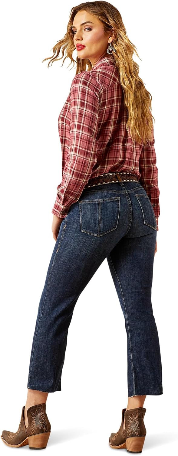 Ariat Women's Perfect Rise Lucy Kick Flare Jeans