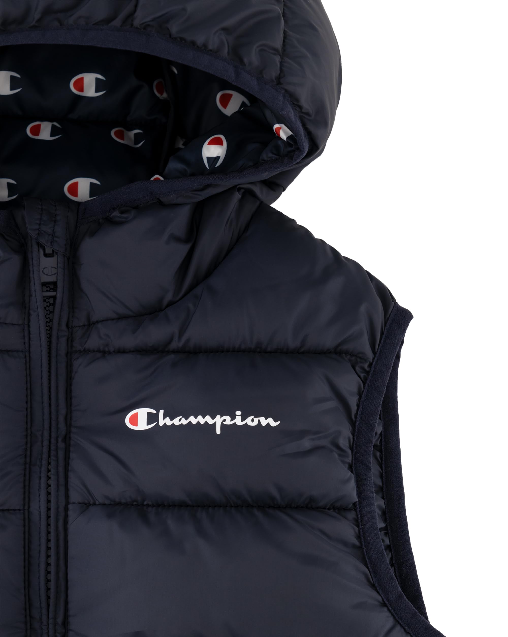 Champion kamizelka garniturowa Chłopcy Legacy Outdoor B (306869) - Wr Light Cirè 40gr Small Script Logo High-neck