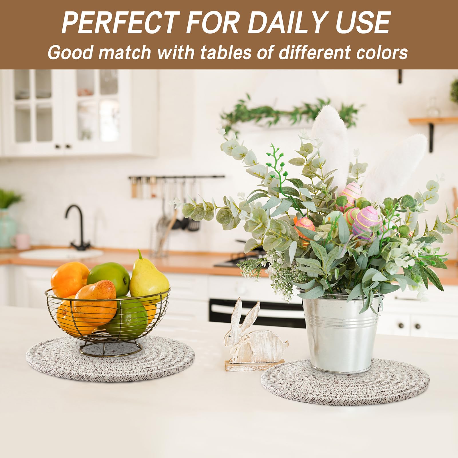 Lot De 6 Dessous De Plat Pour Casseroles Et Poêles Chaudes