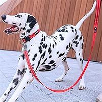 Vista 6 de EXCELLENT ELITE SPANKER Cuerda de tracción de nailon resistente y duradera para perros de 4 pies de largo 3/4 pulgadas de ancho con mango