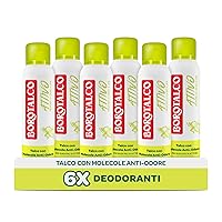 Borotalco, Deodorante Spray Attivo Giallo