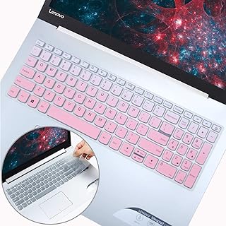 2 Pack Keyboard Cover for Lenovo IdeaPad 3 15.6'' 17.3'' /Lenovo Yoga C740 C940 15.6 /Lenovo IdeaPad L340 S340 320 330 330s 520 720s 130 S145 15.6/ IdeaPad 320 330 17.3/ThinkBook 15 Keyboard Skin