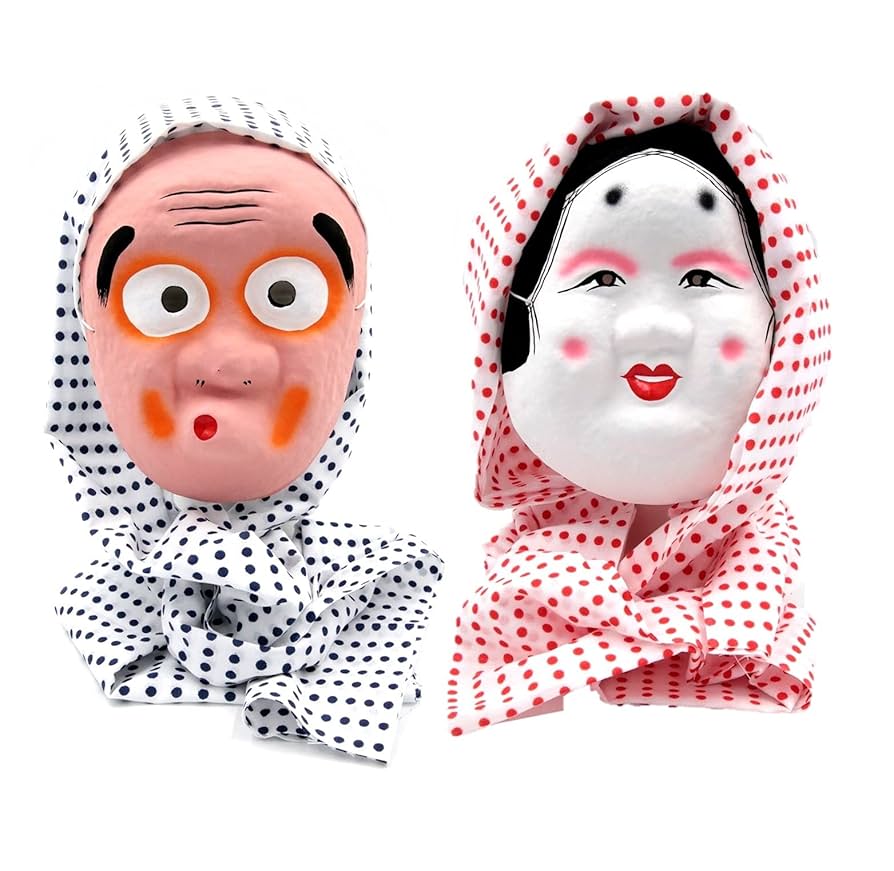 お面（笑い面） お面（笑い面） ①