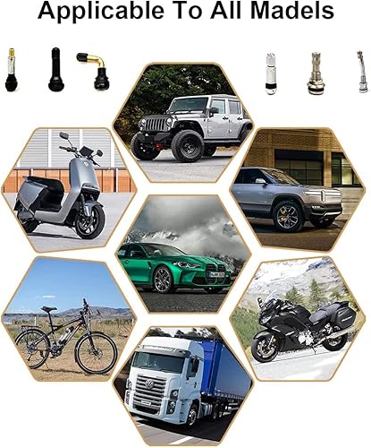 Miniatura 5 de 4 tapas de válvula Kuromi para válvulas de neumáticos de automóvil, tapas universales para neumáticos de automóvil, accesorios de automóvil, para