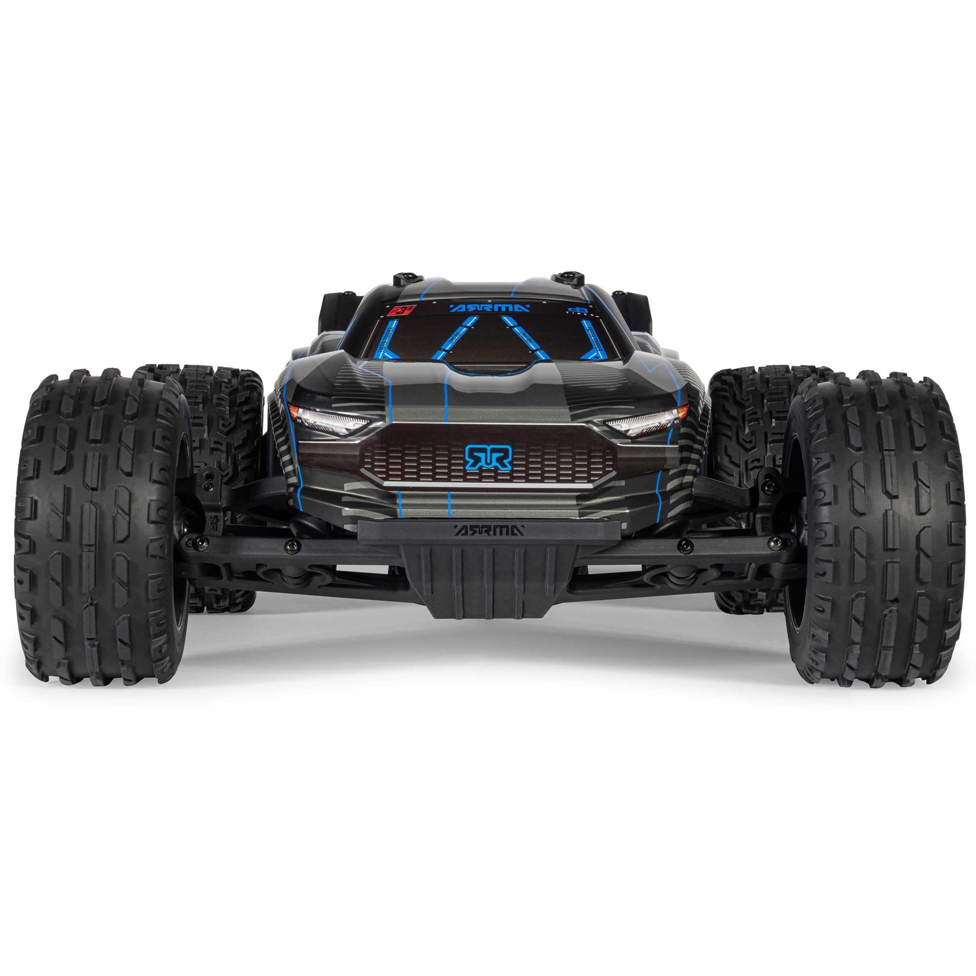 ARRMA VORTEKS 223S DSC 1:10 Brushless 2WD Stadium Truck RTR – Spektrum ESC & SLT2 Steuerung, 3660 4000 KV Motor, bis 80 km/h, 2S/3S LiPo, Blau