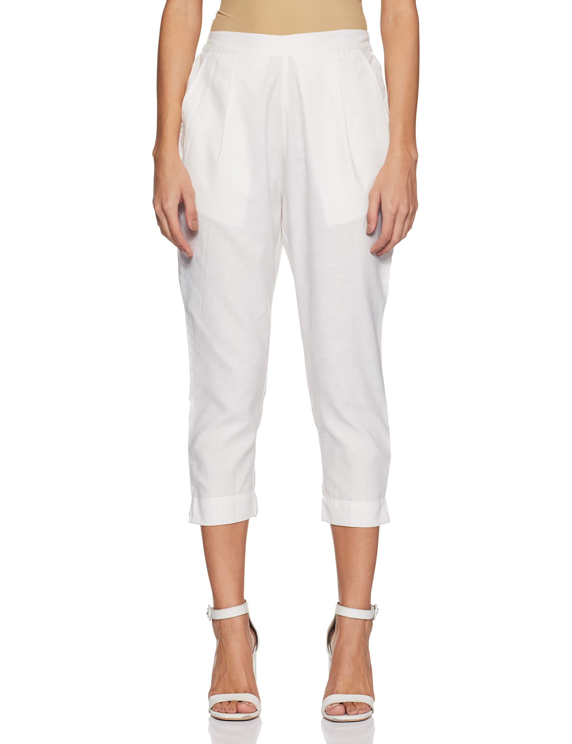 BitterlimeWomen's Capri Pants (Pack of 2)