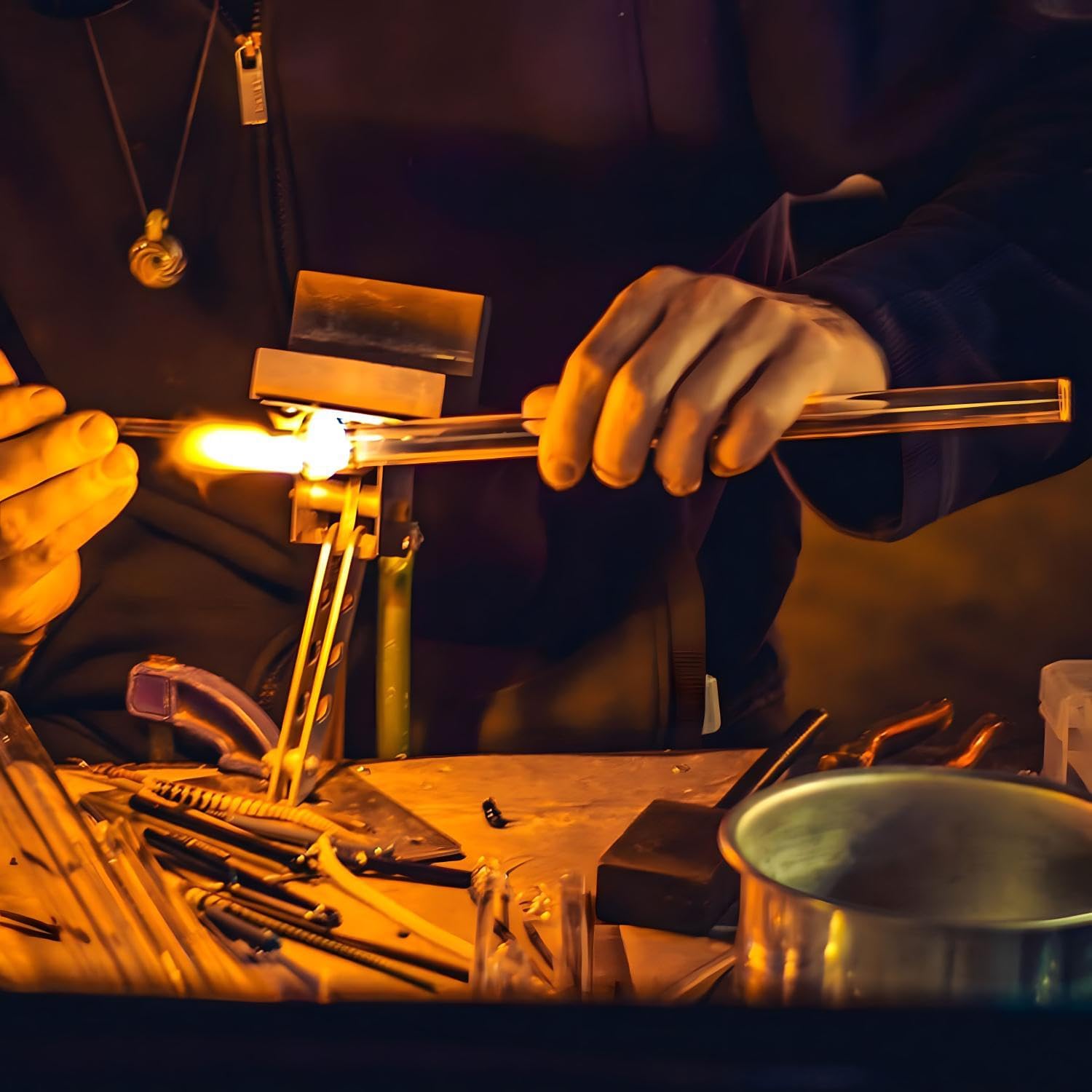 10 Pcs 6 Inches Gtysmox 12mm Diameter 2mm Thickness Glass Tubing, Borosilicate Glass Blowing Tubes for DIY Glass Making