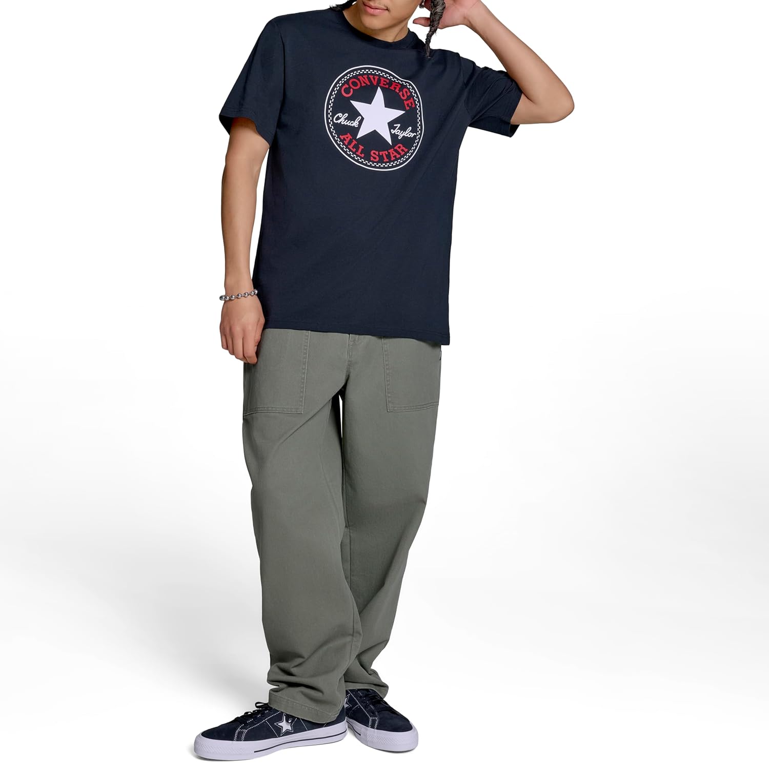 Converse Mens Chuck Patch T-Shirt - Image 2