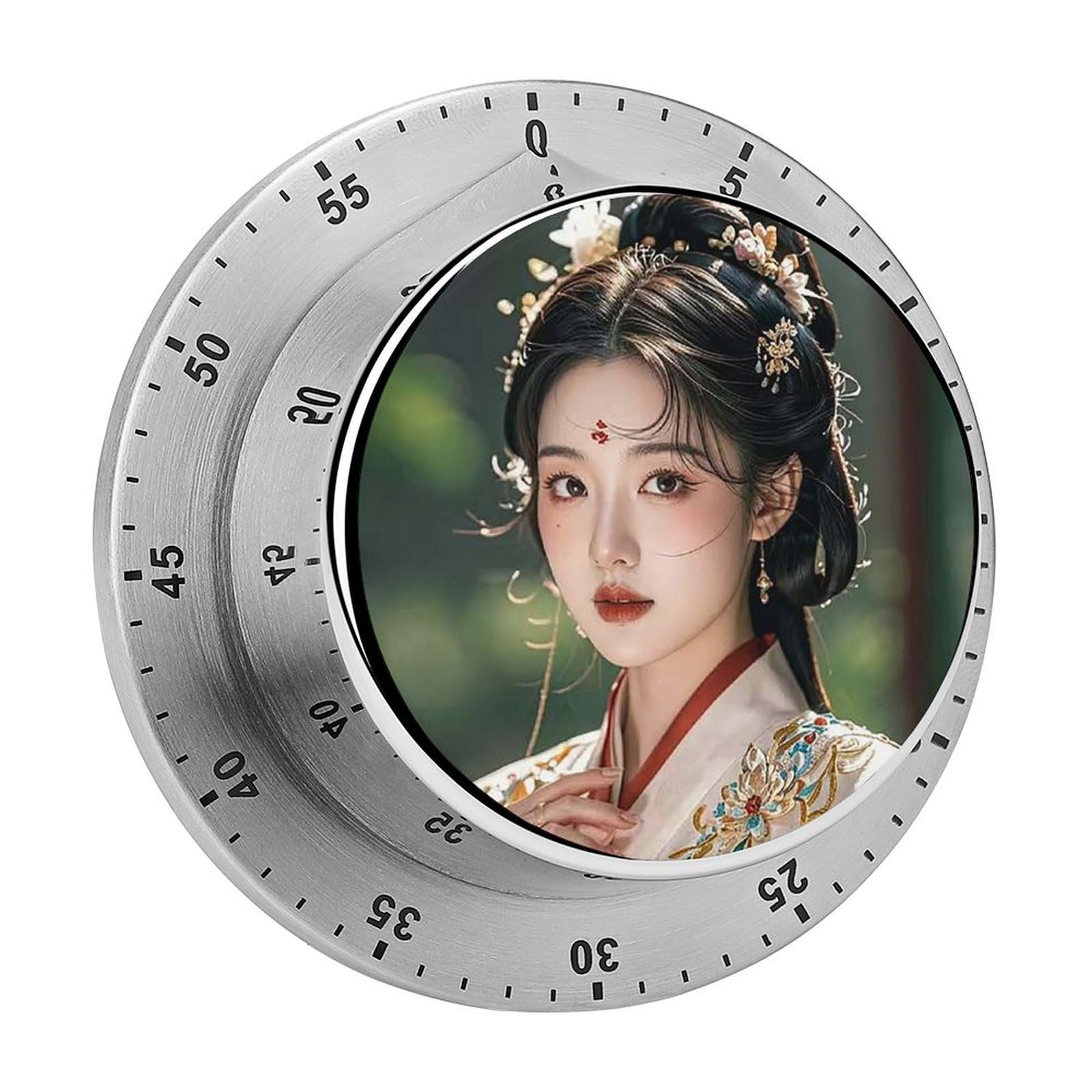 Oriental Fairy Printed Waterproof Christmas Timer with Loud Alarm Outdoor Timer for Cooking Exercise Baking
