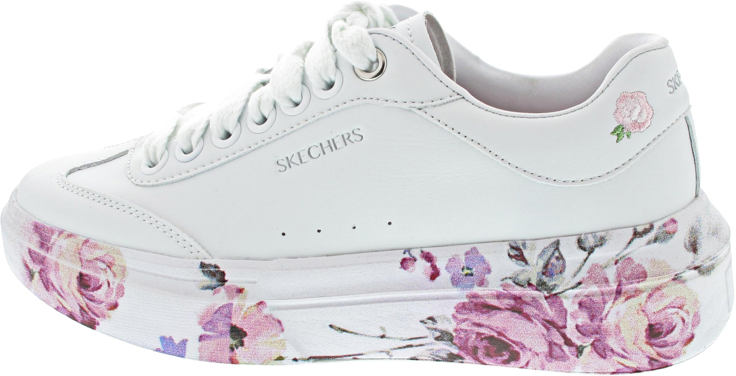 Skechers Womens Cordova Classic Painted Flora Sneaker Desertcart