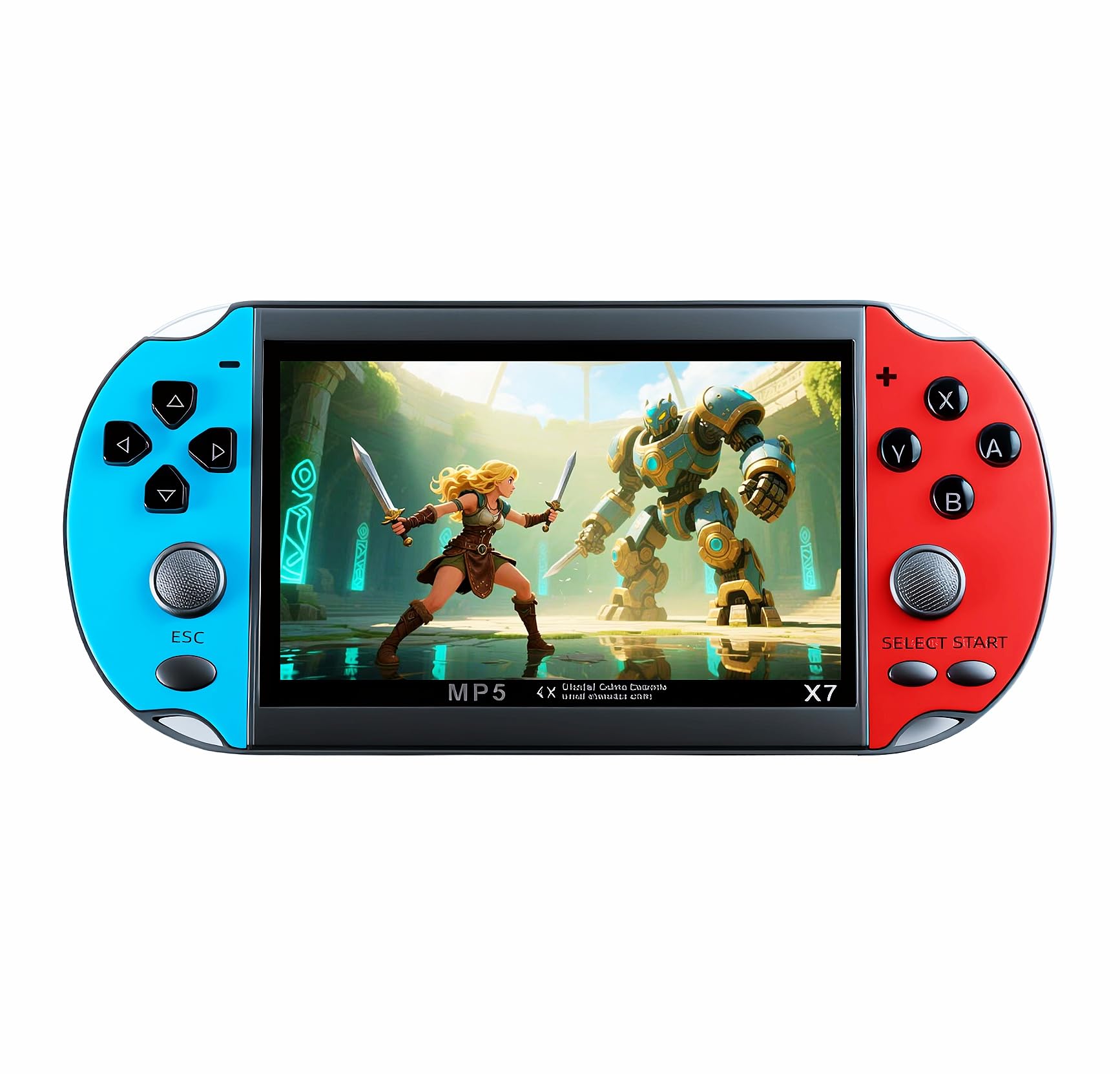 – 4.5 Inch Retro Game Console Multiple Simulators Built-in Free 3000 Games Support Video/Music Portable Children's Game Device/Toys Electronic Game Kid's Travel Companion