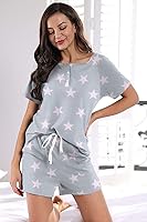 Vista 16 de Wiholl - Conjuntos de dos piezas para mujer: ropa cómoda con sudadera abotonada y pantalones deportivos con bolsillos