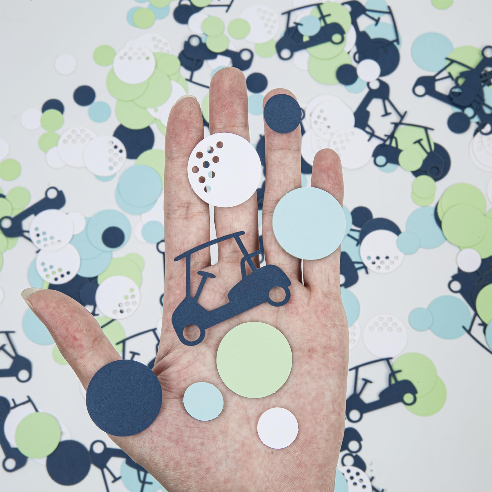 220Pcs Golf Confetti - Golf Birthday Party Decorations, Hole In One First Birthday Decorations, Table Decor, Golf Party Theme Decorations, Golf Party Supplies