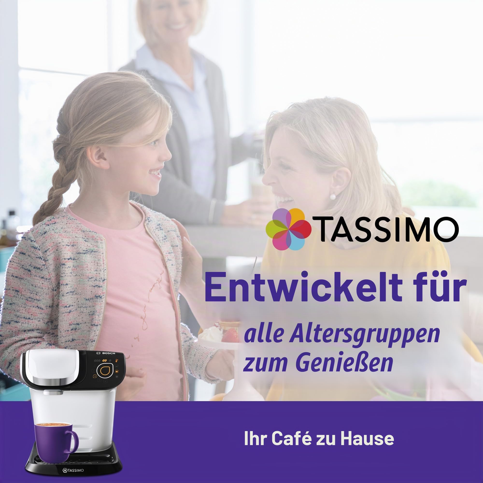 Tassimo Kapseln Cadbury Hot Chocolate 40 Kaffeekapseln, 5er Pack, 5 x 8 Getränke