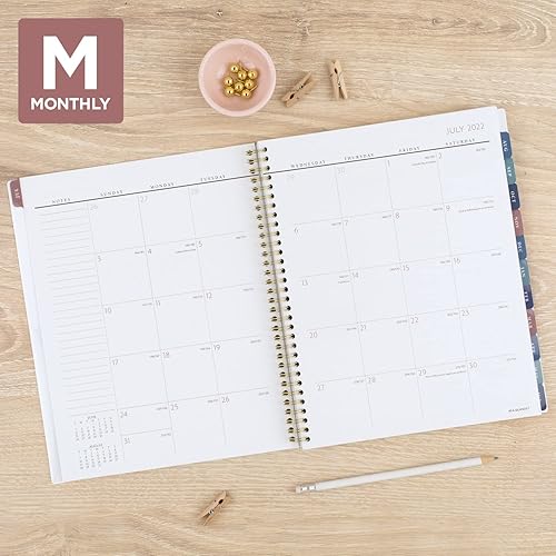 Miniatura 3 de AT-A-GLANCE - Agenda académica 2021-2022, planificador semanal y mensual, 8-12 x 11 pulgadas, grande, para escuela, profesor, estudiante, insignia