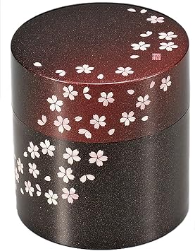 Tatsumiya Tea Bottle, Sakura Sakura Red, Size Approx.  0.3 inches 8.7 cm, H9 56753