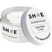 Shoe Clinic Shoe Cream | Brown or Black Shoe Polish Leather Care & Restorer | Wax Conditioner | Scuff Cover & Scratch Repair for Boots, Dress Shoes & Leather Goods | Condition, Protect & Shine | 60ml