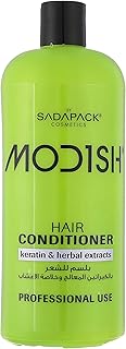 سائل بلسم من موديش لجميع أنواع الشعر، 1 لتر، يساعد على فك التشابك، يحتوي على أمينو أسيدز، مناسب لجميع أنواع الشعر