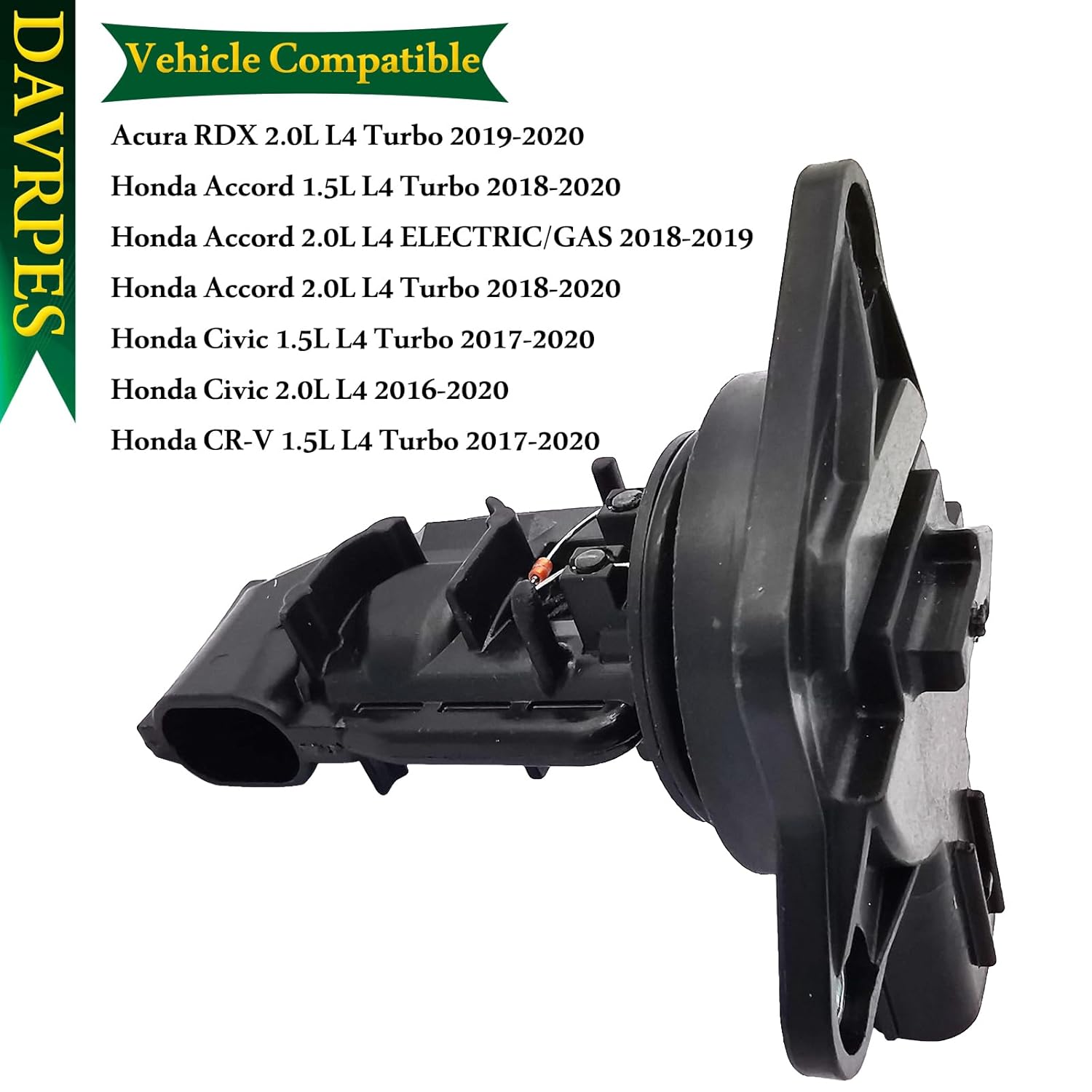 197500-0070 Mass Air Flow Sensor for Honda Accord Civic CR-V Acura RDX 1.5L 2.0L Replace#37980-5BA-A01