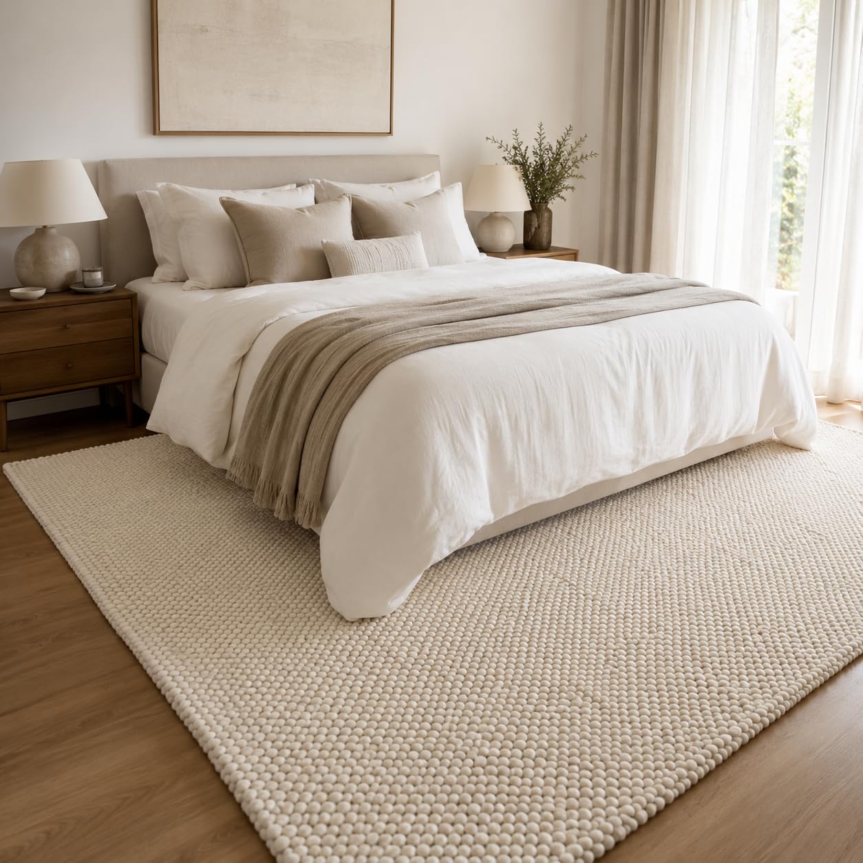 Scandilivin Homes Wool Popcorn Rug
