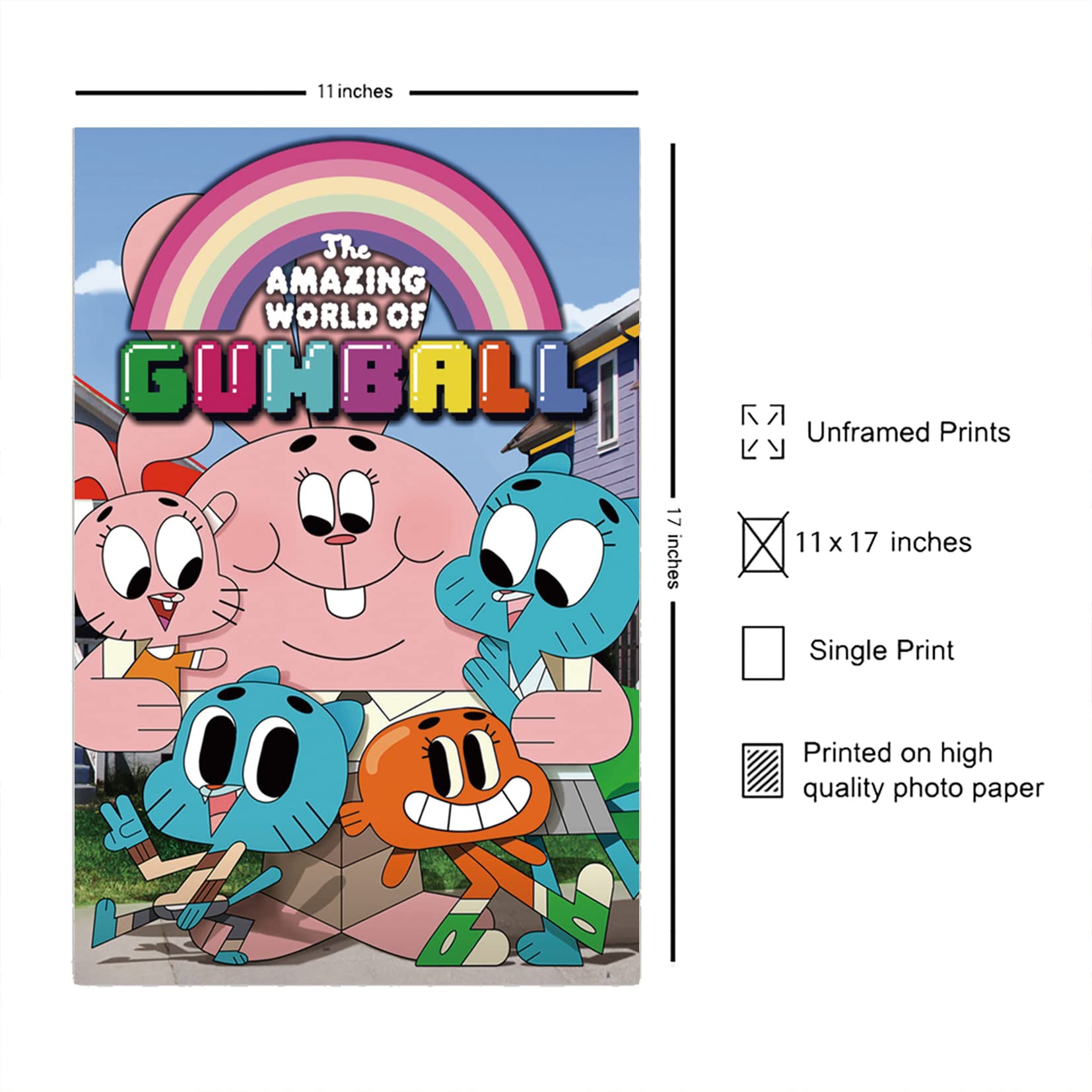 Amazon.com: XIHOO Christ-EZ Anime Cartoons The Amazing World of