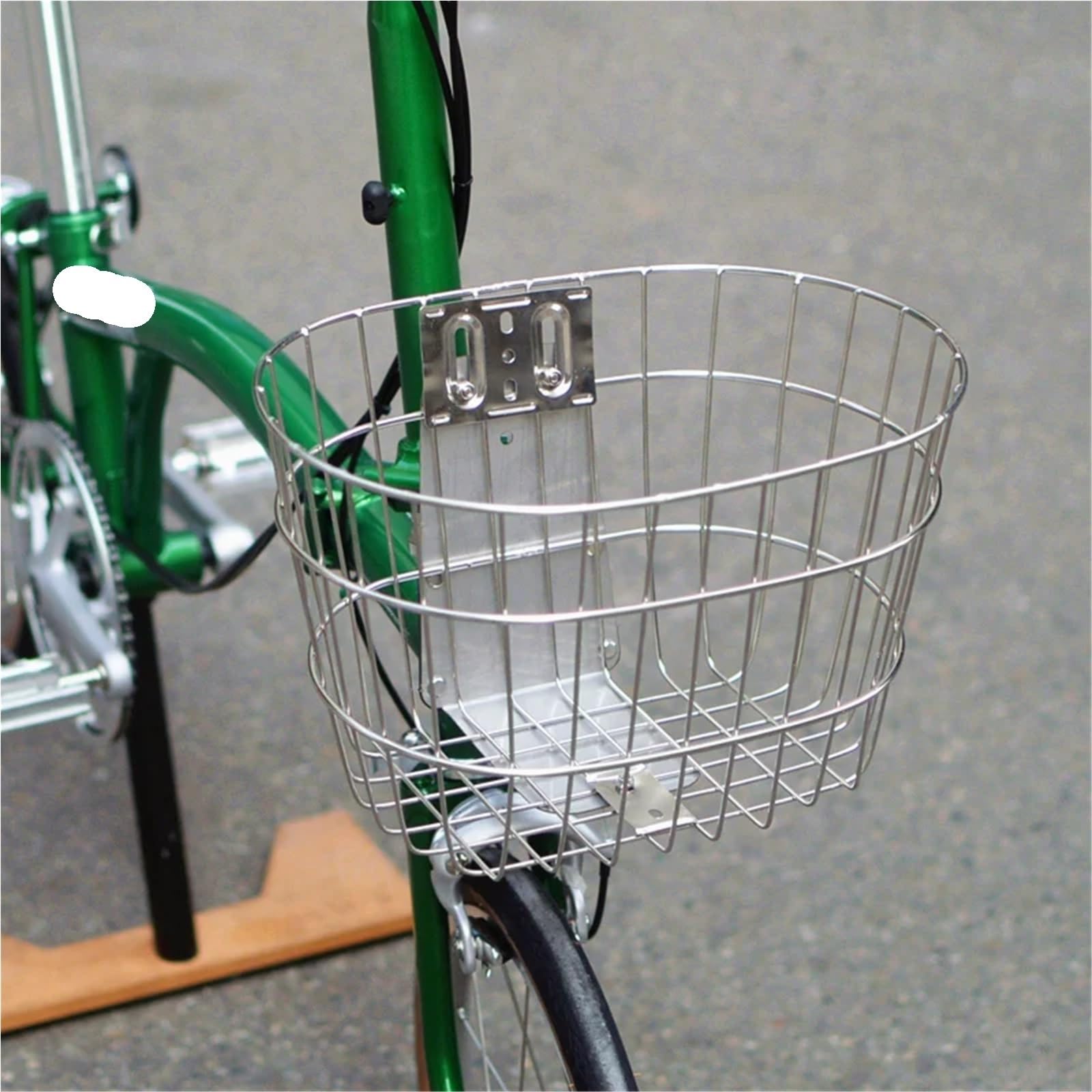 Panier Avant de vélo en Acier Inoxydable