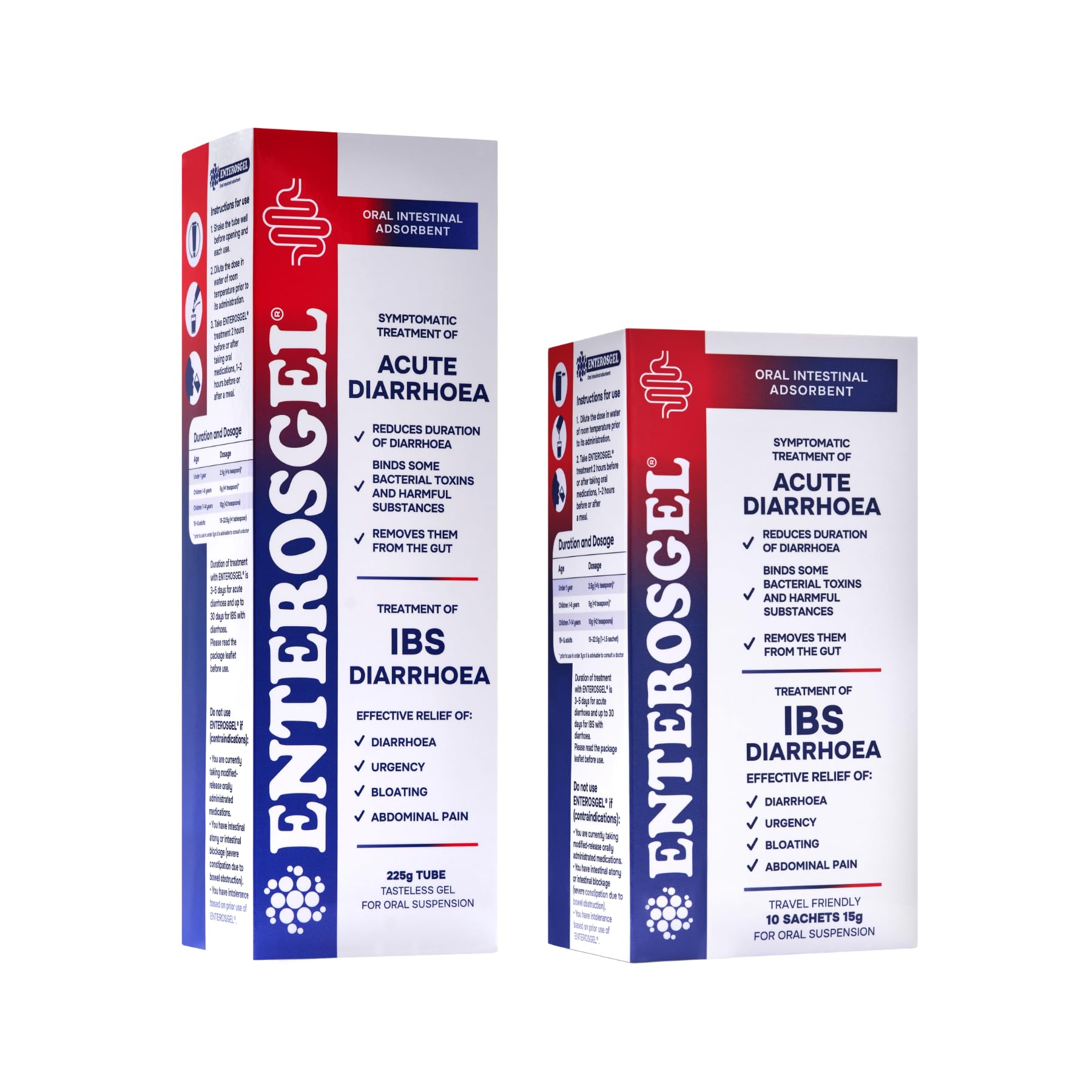 Buy Enterosgel Starter Kit from IBS Symptoms Diarrhoea, Abdominal