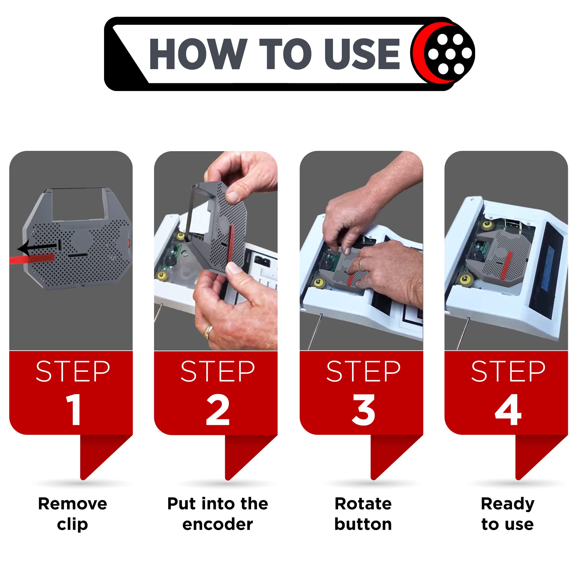ribbon様 確認用 Amazon.com: UBICON TE1800/1900 MICR Ribbons for Standard