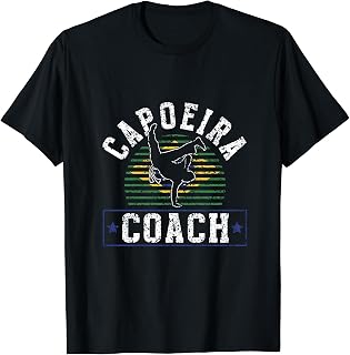 Capoeira Coach Hobby Martial Arts Brazilian Capoeira T-Shirt