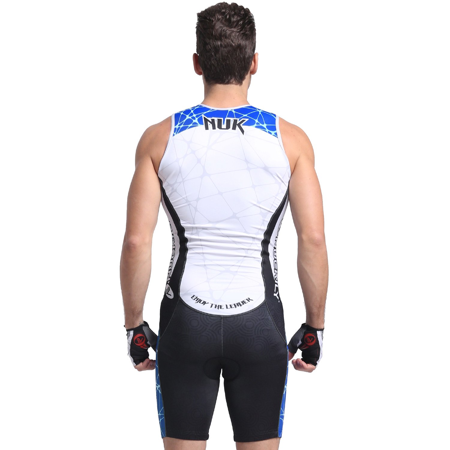NUCKILY Summer Triathlon Suit Kurzarm-Radsportanzug für Herren