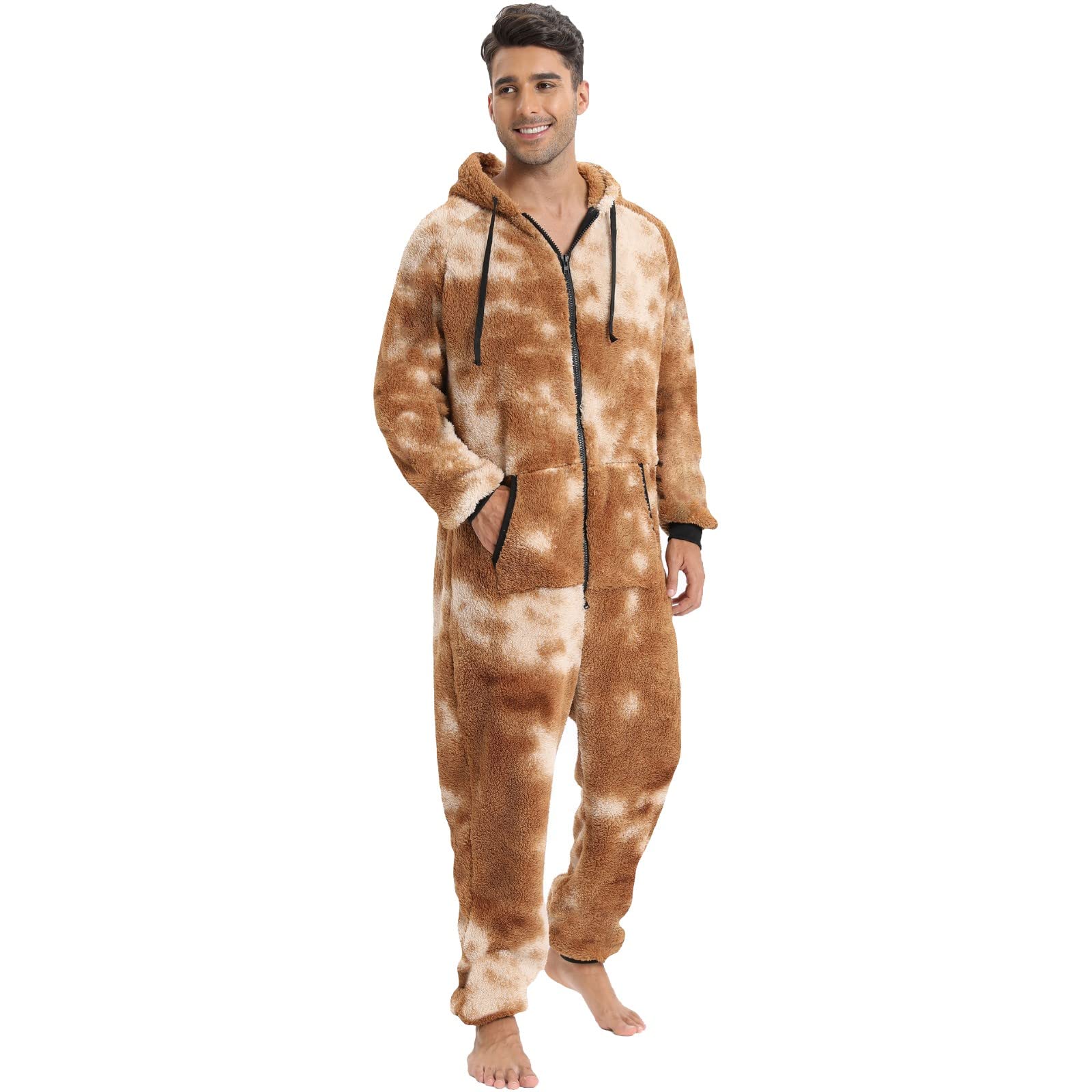 Pigiama Ragazzo 14 Anni Maschile Autunno e Inverno Tempo Libero Viaggi Stampa Sciolto A Maniche Lunghe Caldo Pigiama Vestiti per La Casa con Tasche Loungewear Occhiali Bambina 10 Anni