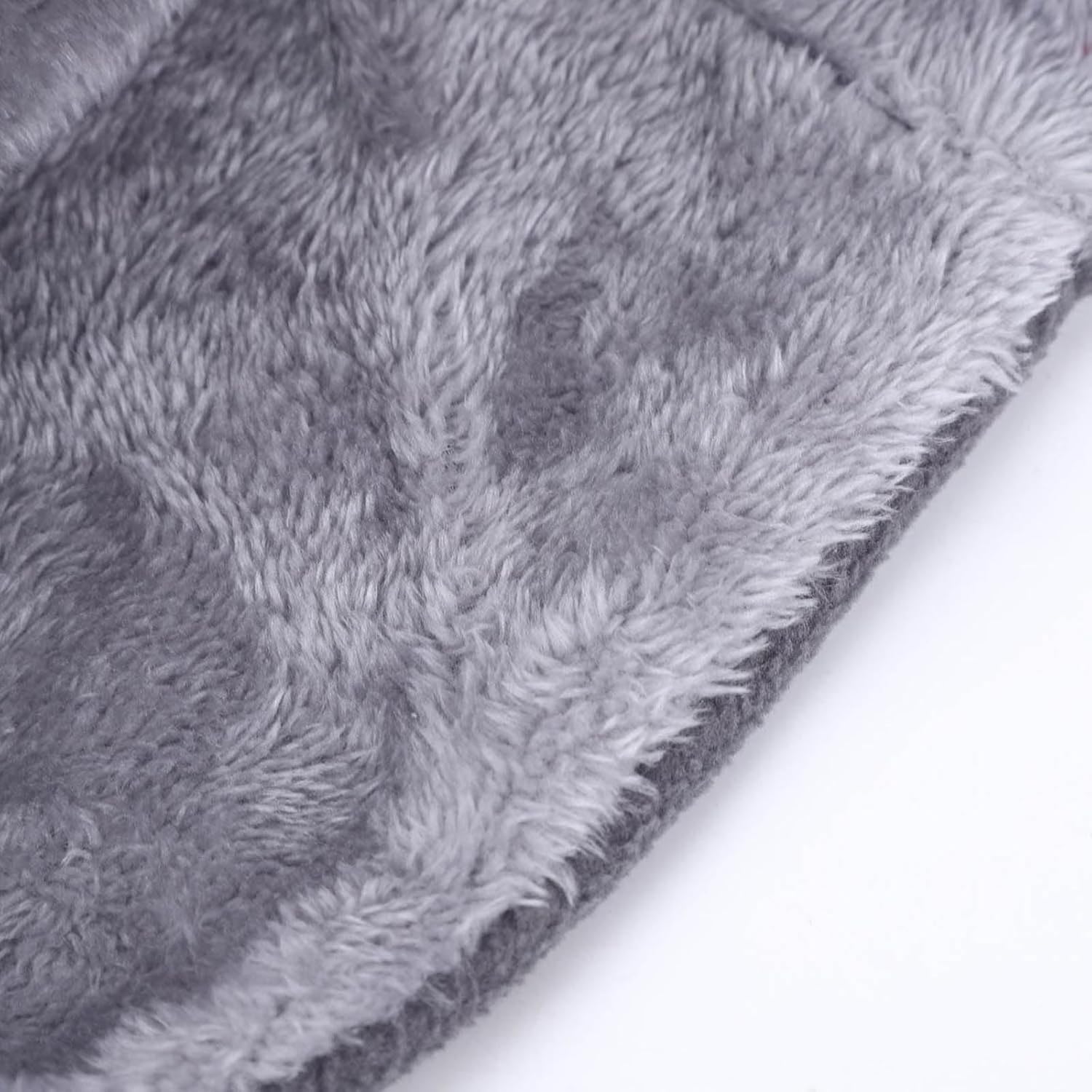 3 in 1 Hat with Scarf and Mask,Winter Windproof Sherpa Lined Hood Ski Mask,Convertible Balaclava Face Cover Hat Cap Scarf - Image 7