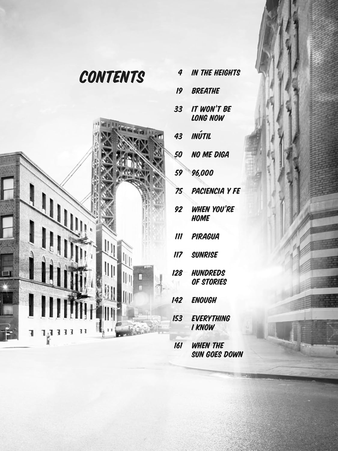 In the Heights: Vocal Selections