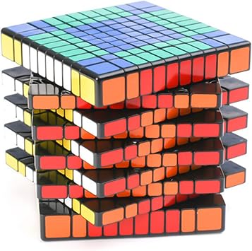 10x10 Magic Cube 10 10 Layers Speed Magic Cube 4.0" Black Sticker 10x10x10 Cube Puzzle Kids Adult Gift Toy
