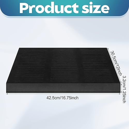 Miniatura 2 de Soporte para tarjetas de identificación, bandeja organizadora de tarjetas de identificación, organizador de insignias de nombre, de espuma con