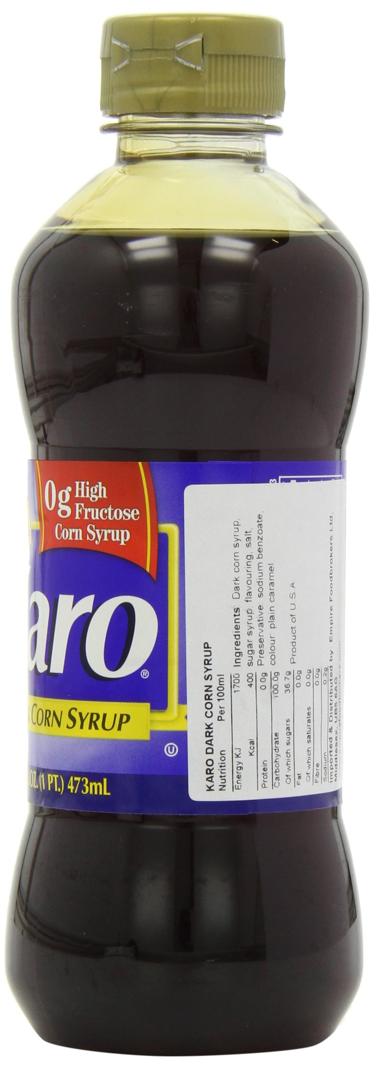 Karo Dark Corn Syrup 1 Pint (Pack of 3) Y