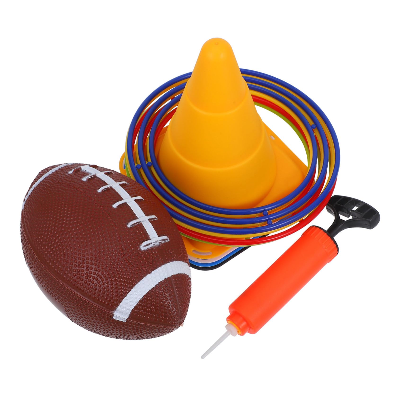 BESPORTBLE 1 Set Practical Toss Ring Fun Throwing Game for Indoor Outdoor Parties Lightweight Portable Ring Toss Plaything for Family Activities