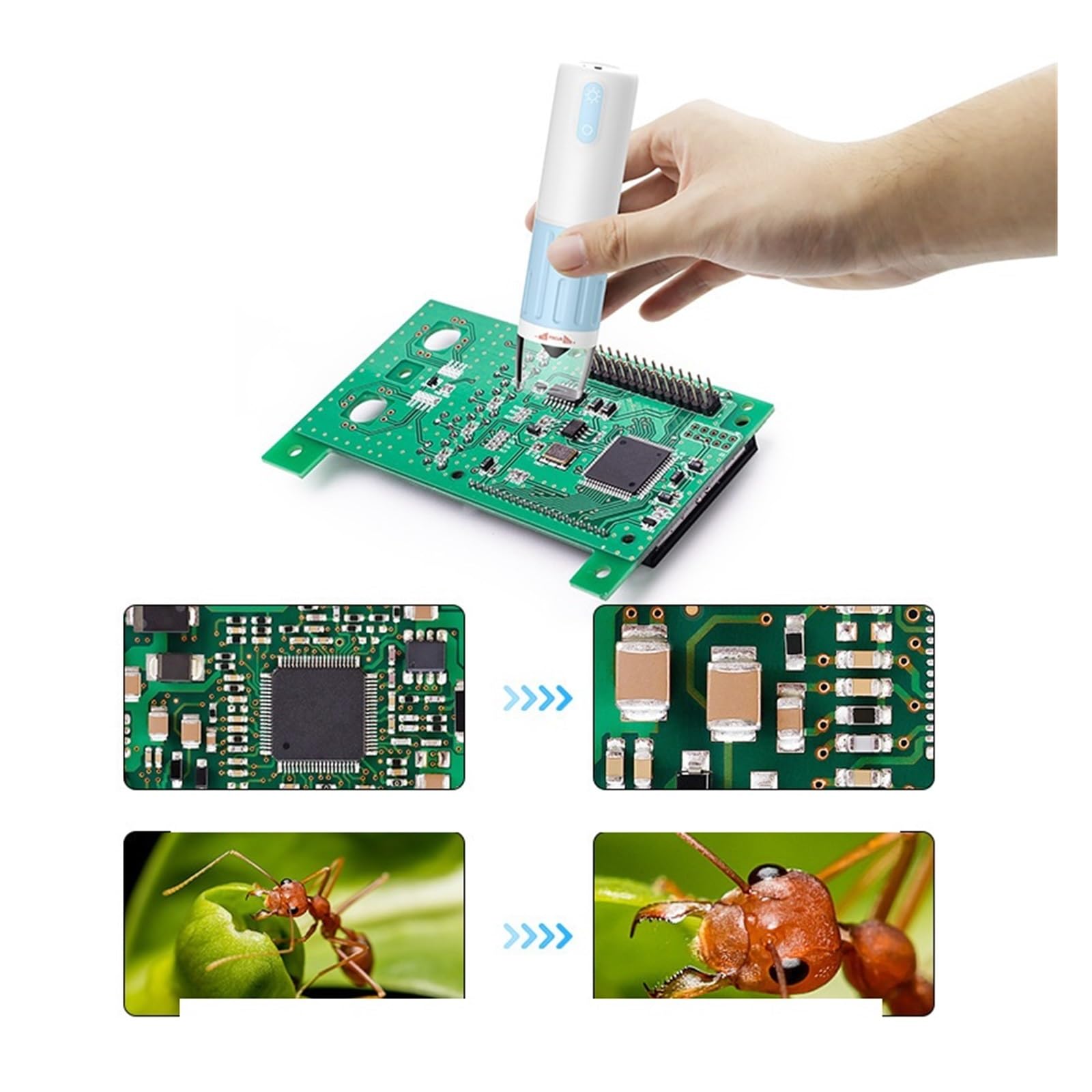 Mikroskop elektroniczny Wi-Fi USB 1000x, zabawkowy mikroskop cyfrowy dla dzieci, narzędzie edukacyjne HD, Szeroko Używane Narzędzia