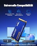 512GB NVMe M.2 2242 SSD 3D NAND Disque dur interne SSD Stockage compact haute vitesse pour Ultrabooks, Mini PC, Systèmes embarqués