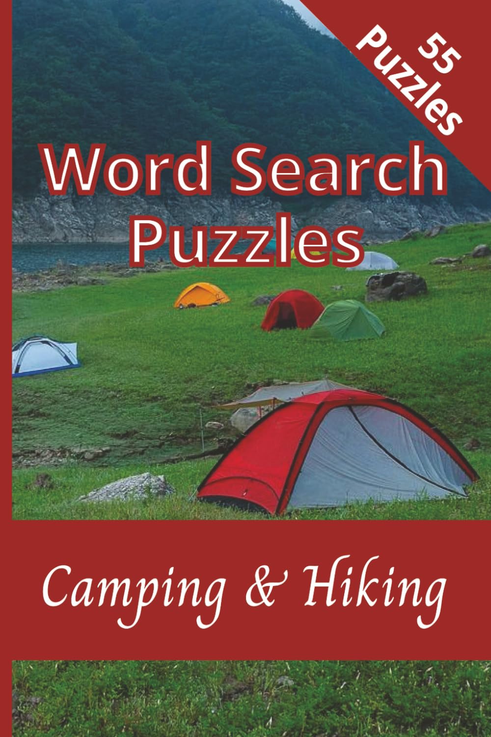 Camping & Hiking Word Search: Word Search Puzzle Book