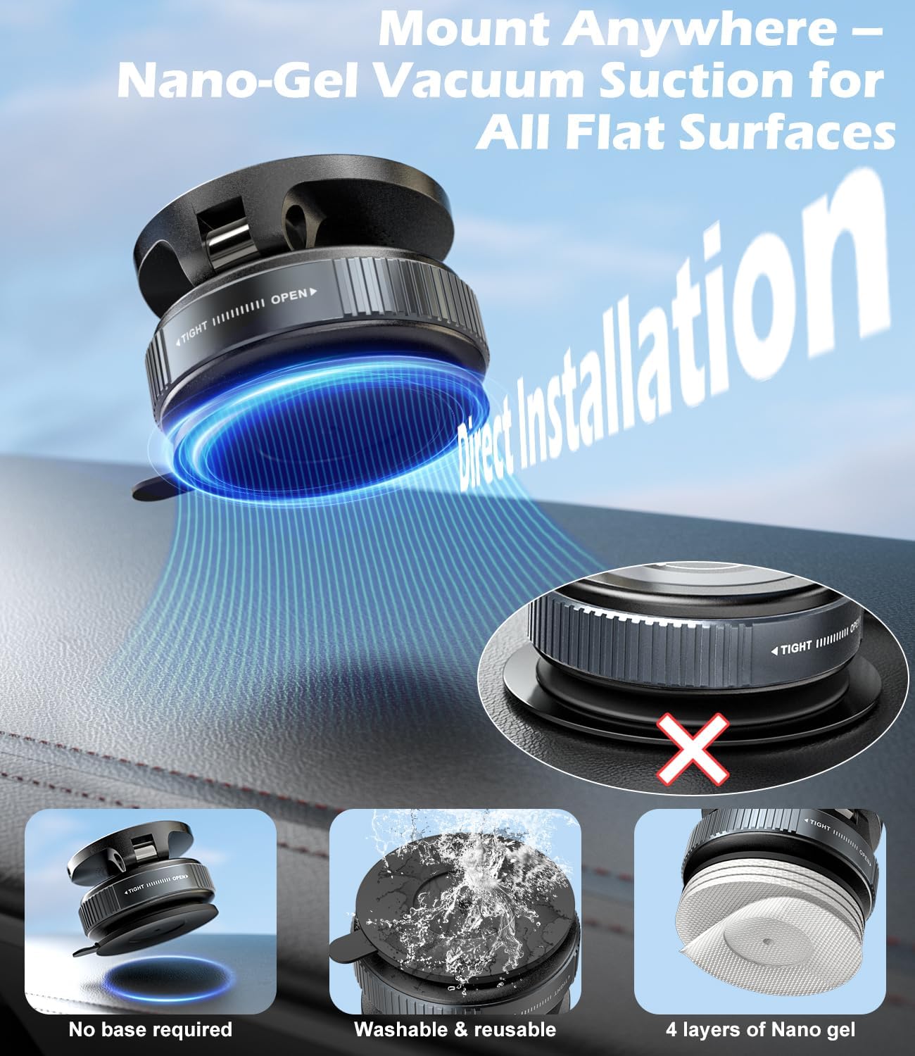 Rev Up Your Road Trips: CloudValley 15W Wireless Car Charger Mount Review