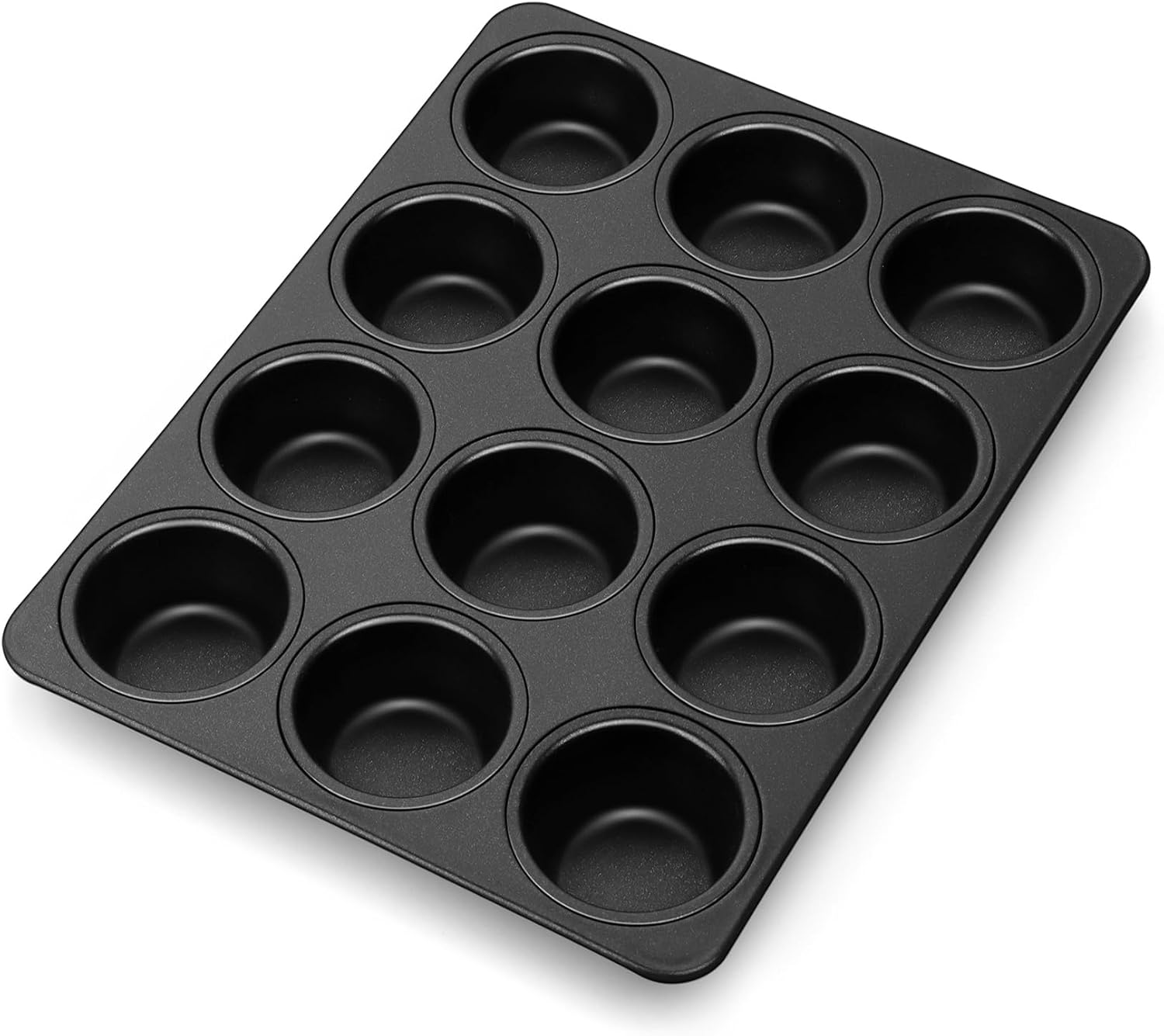 P&P CHEF 12 Cup Muffin Pan, Cupcake Pan, Nonstick