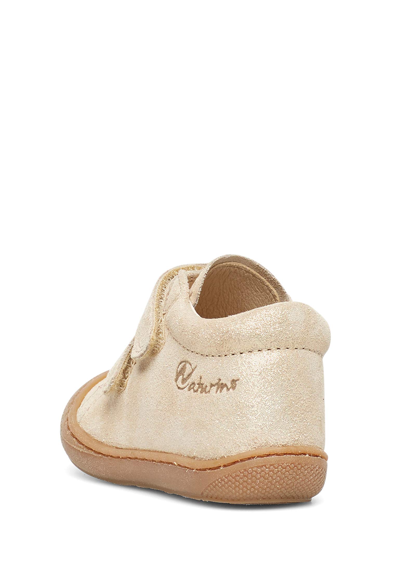 Naturino Buty z błyszczącego zamszu