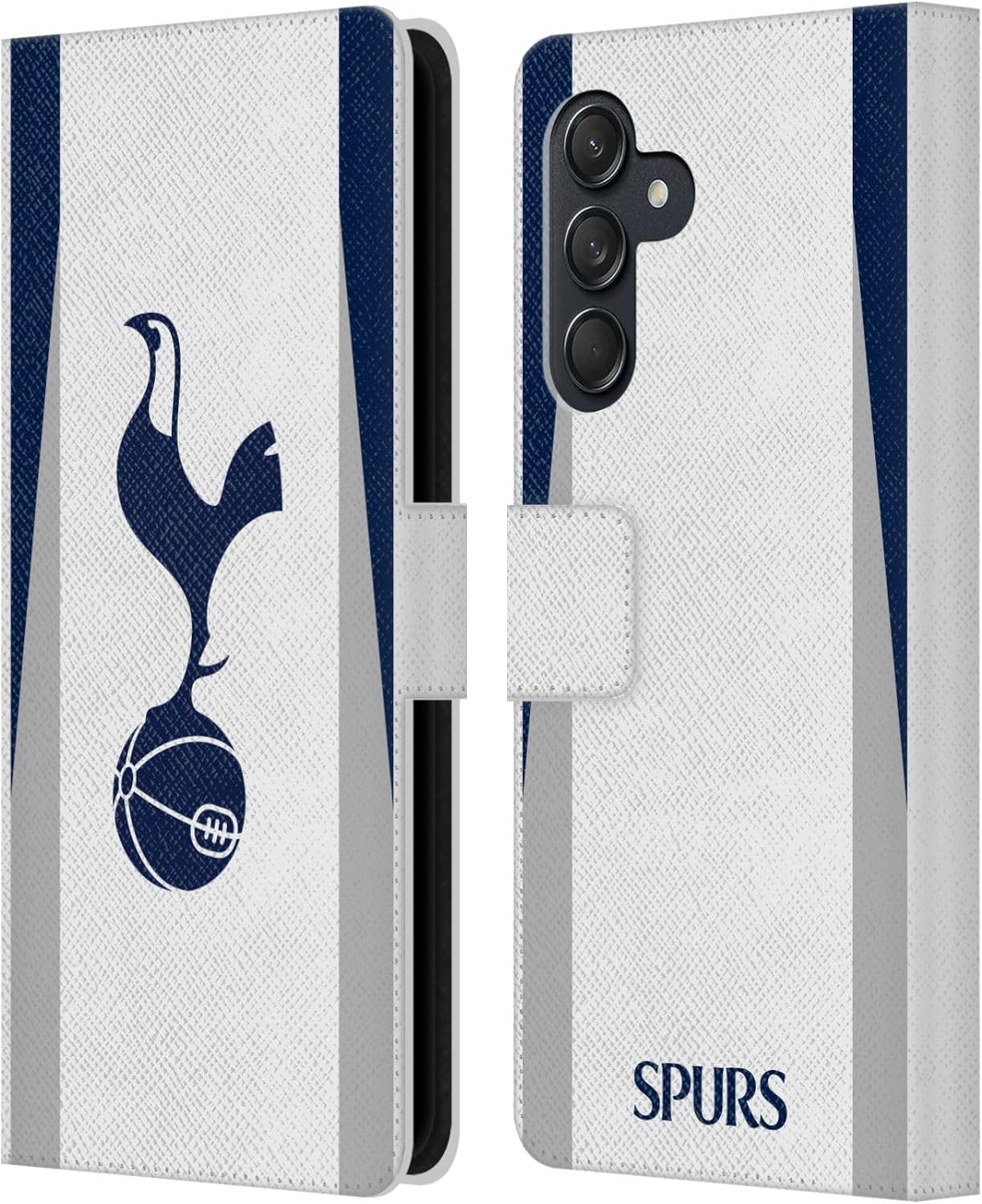 Head Case Designs Officially Licensed Tottenham Hotspur F.C. Home 2025/26 Badge Kit Leather Wallet Case Compatible with Samsung Galaxy M55 5G
