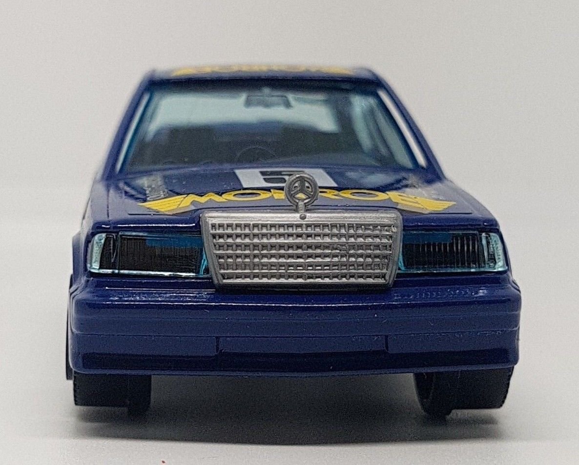 Bburago Mercedes-Benz 190 E Rally Modellino Auto Die-Cast 1:43 Made Italy 4102