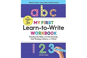 My First Alphabet Writing Preschool Workbook